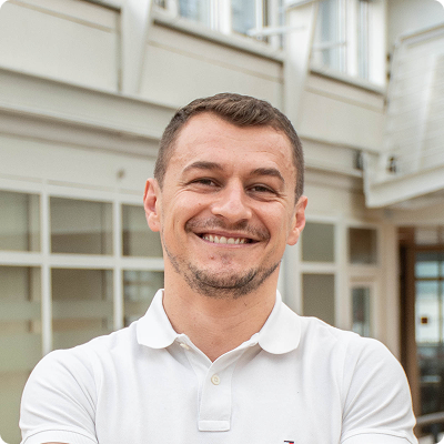 Porträt von Naim Rustemi